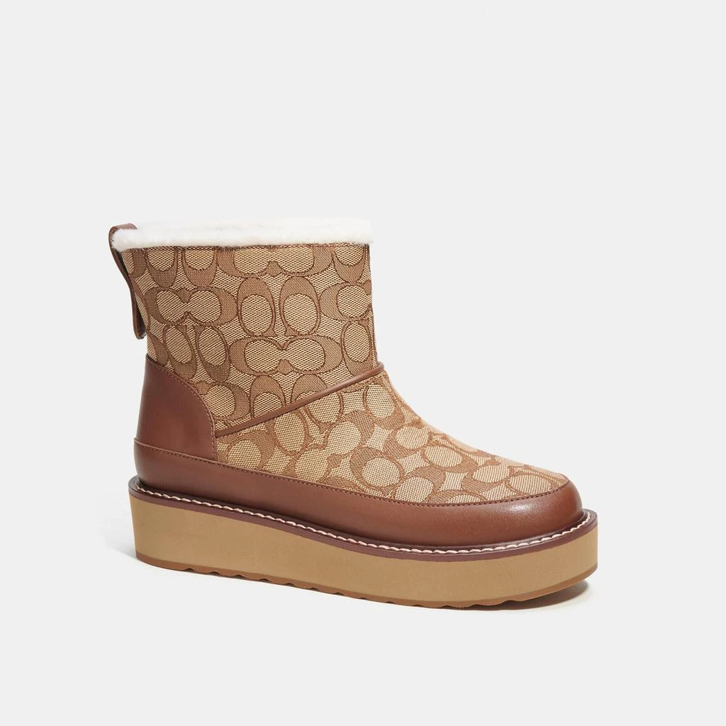 Coach Outlet Coach Outlet Indi Bootie In Signature Jacquard 1