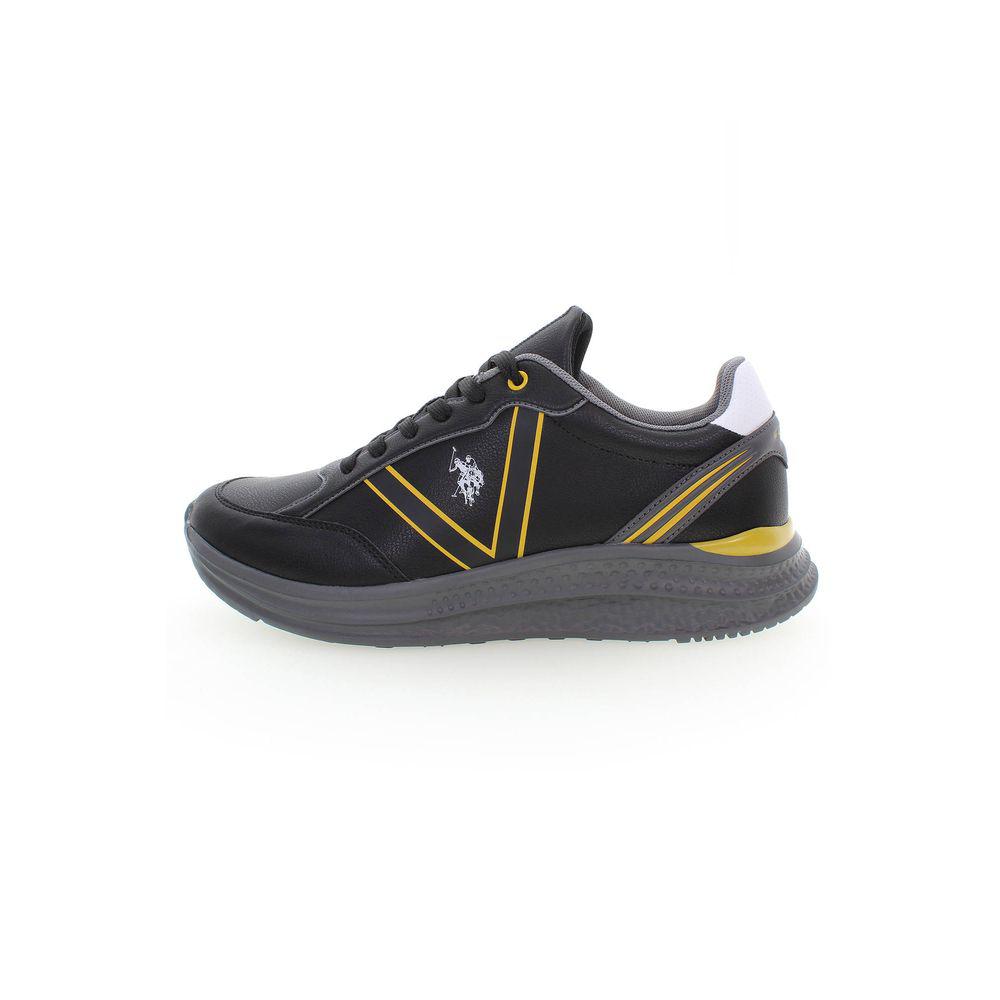 U.S. POLO ASSN. U.S. POLO ASSN. Black Polyester Sneaker