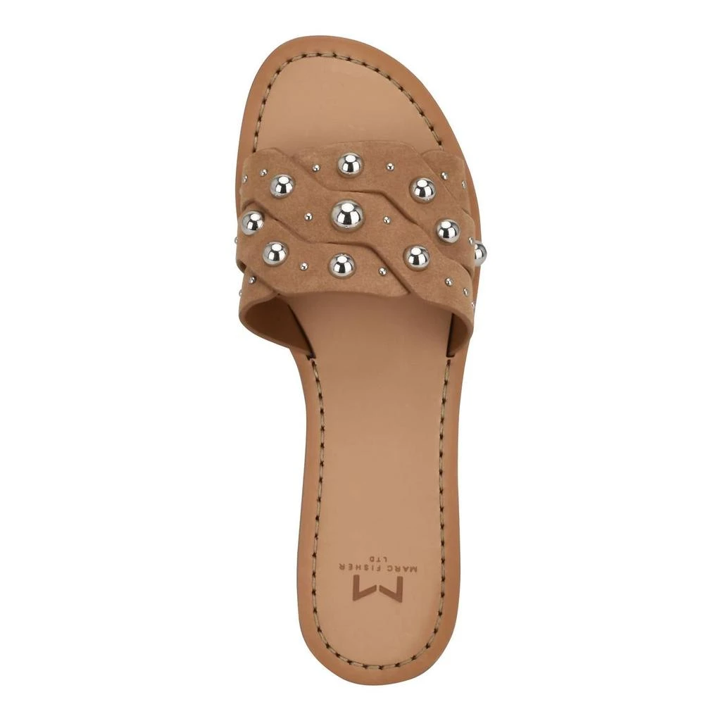 Marc Fisher Paxton Sandal In Medium Natural 4
