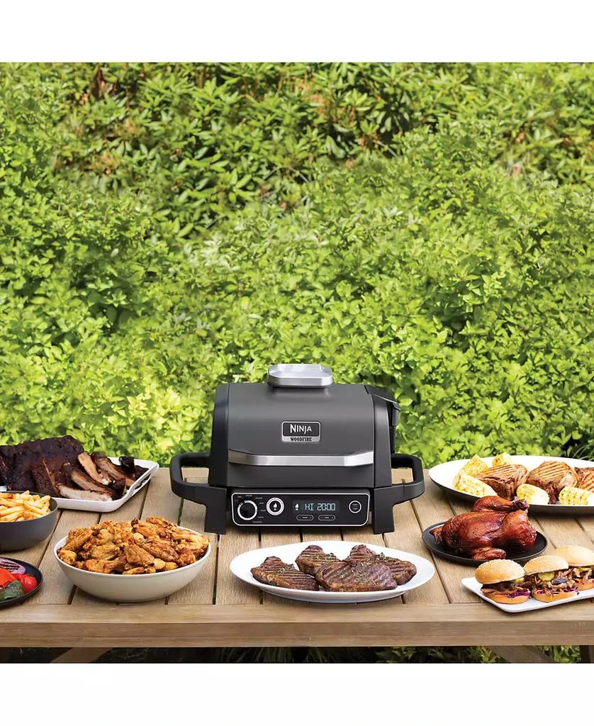 Ninja Woodfire Outdoor Grill & Smoker, 7-in-1 Master Grill, BBQ Smoker and Air Fryer with Woodfire Technology - OG701 4