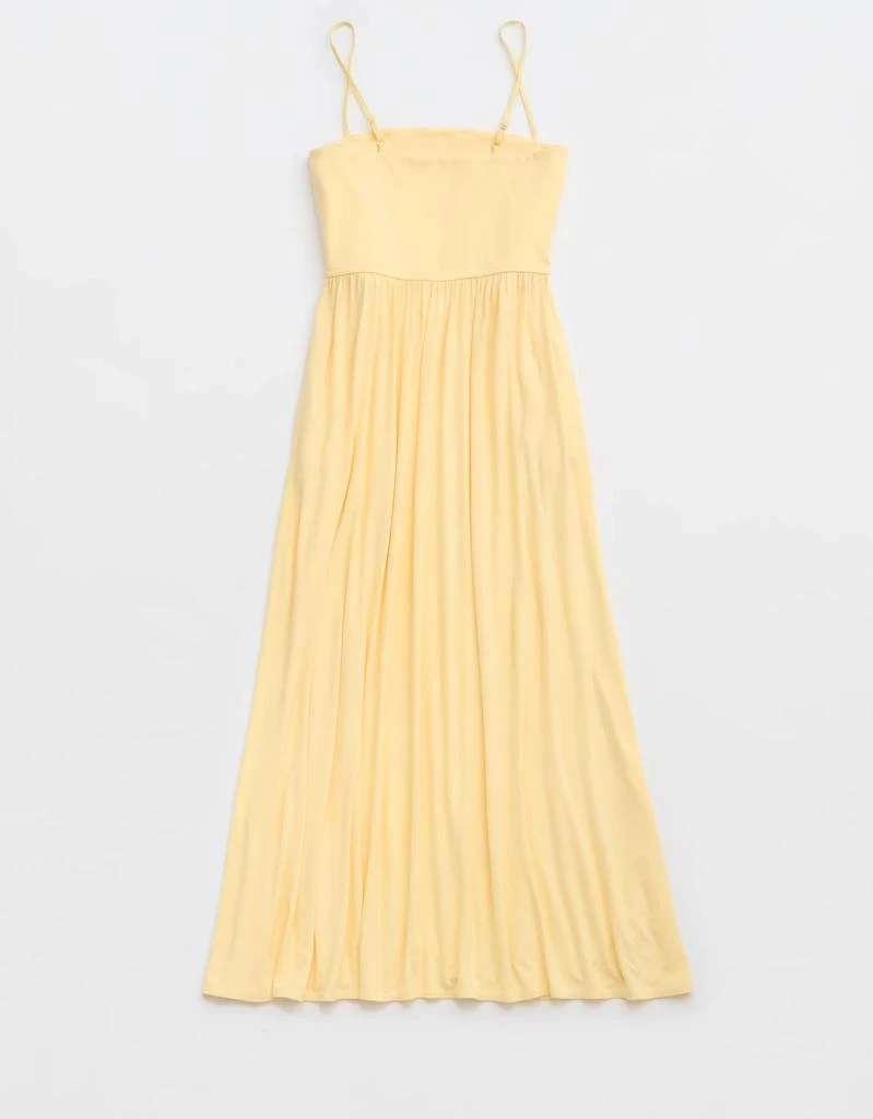 midi scuba dress Avenue Poise Side Tie Scuba Midi Dress L / lime punch