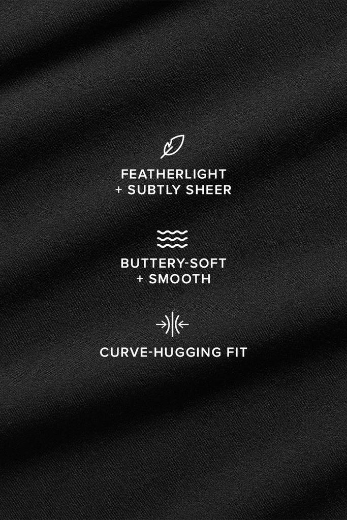 Alo Sheer Glow Tank - Black