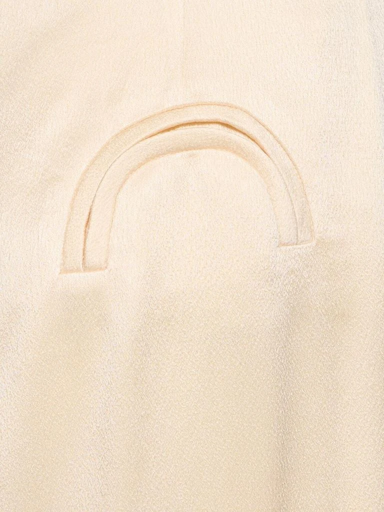 BLAZÉ MILANO Husi Viscose Blend Satin Pants 4