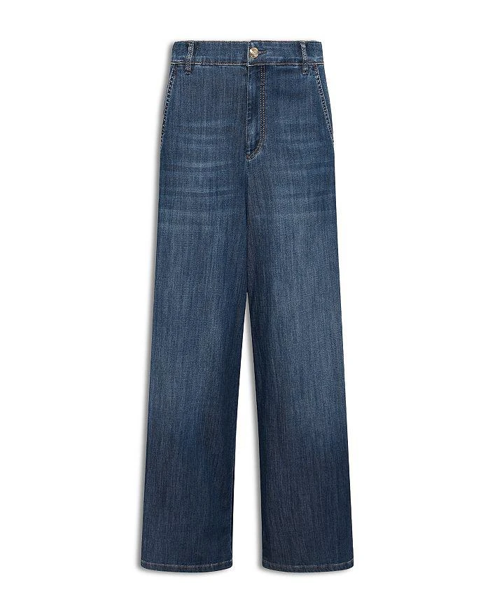 Marella Wide Leg Jeans in Blue Jeans 6