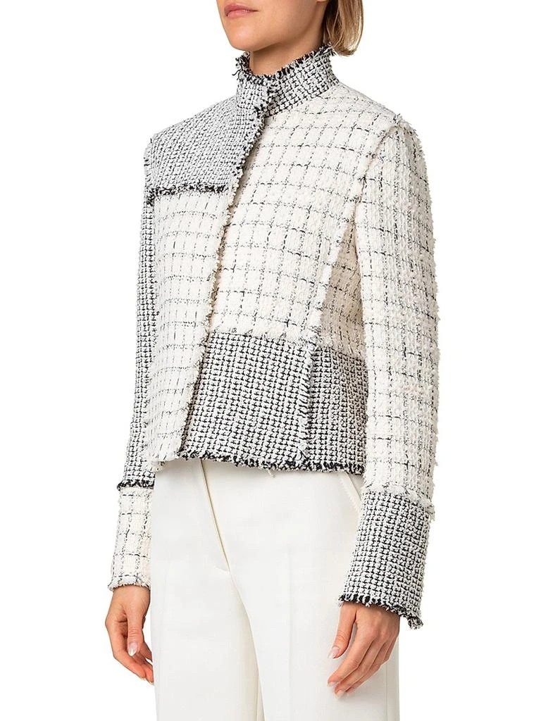 Akris Patchwork Tweed Jacket 5