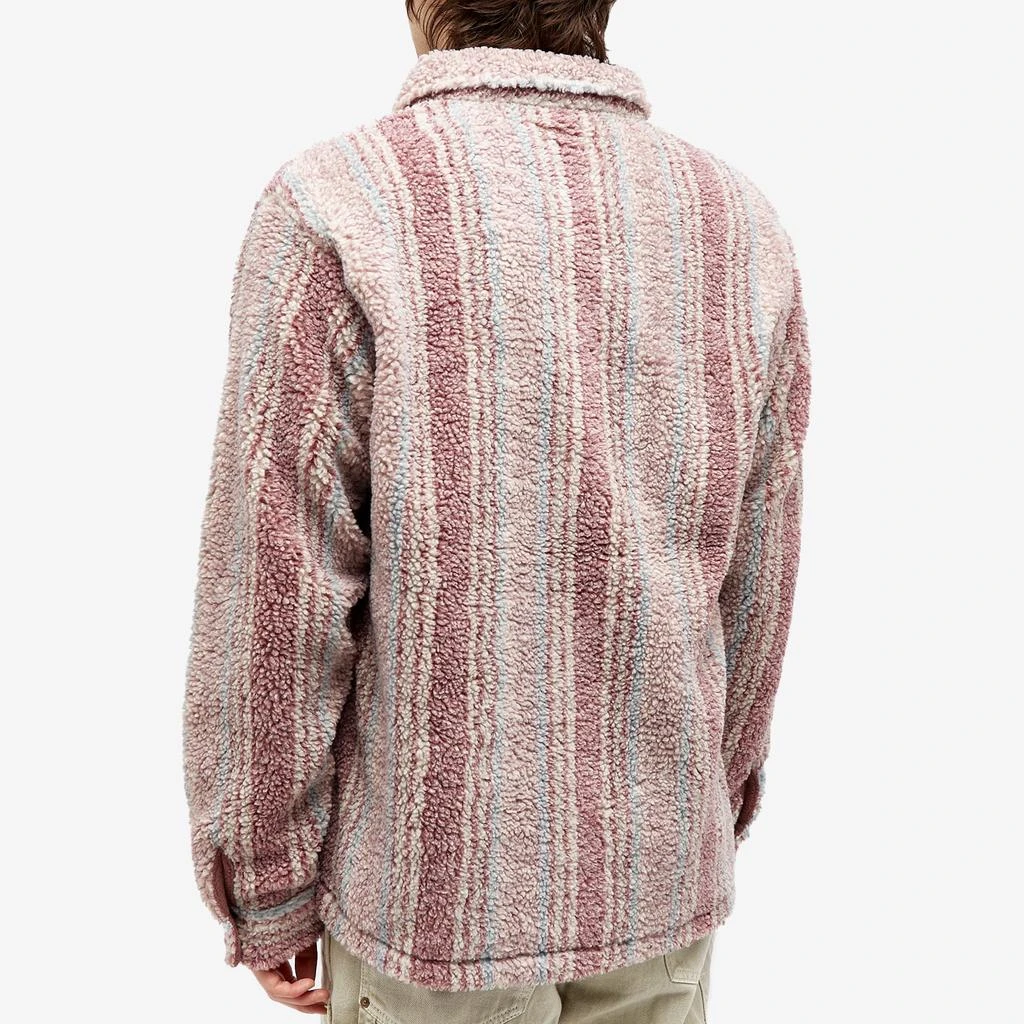 STUSSY Stussy Stripe Sherpa Shirt 3