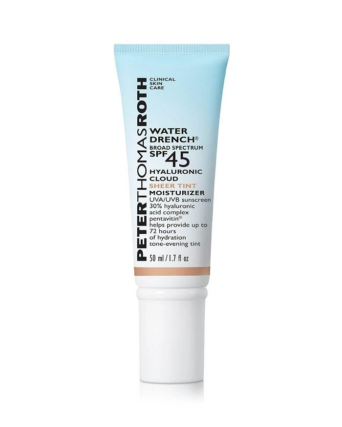 Peter Thomas Roth Water Drench Broad Spectrum SPF 45 Hyaluronic Cloud Sheer Tint Moisturizer 1.7 oz. 1
