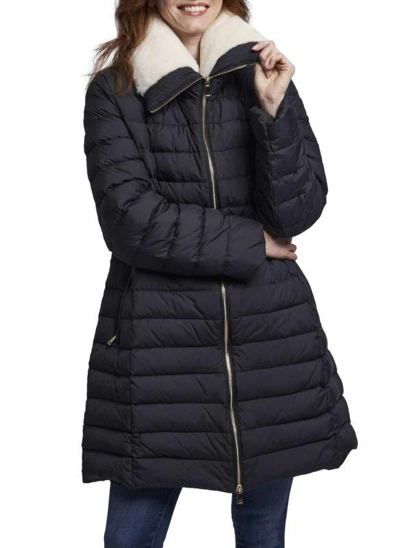 Blue Duck Shearling Collar Down Coat 1