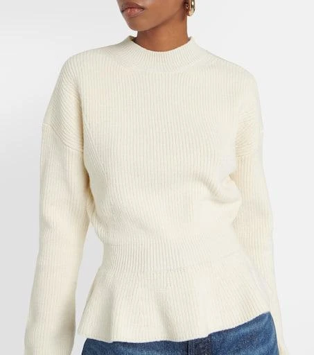Chloé Peplum wool sweater 4