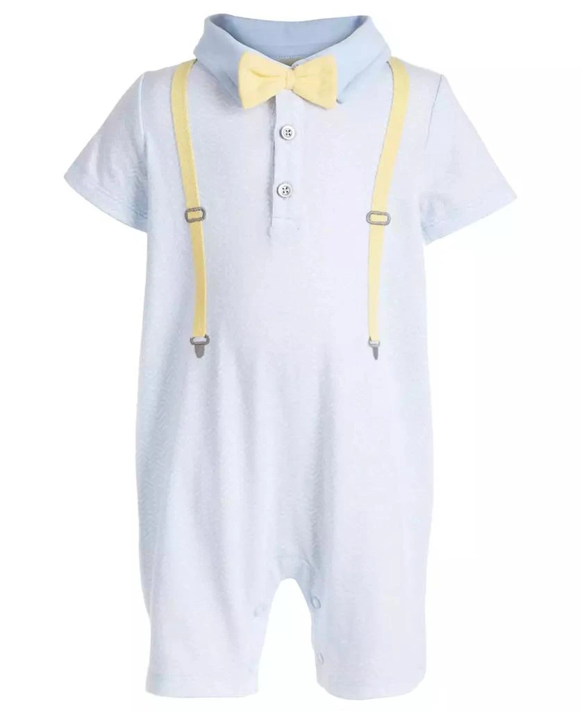 First Impressions Baby Boys Suspenders Sunsuit, Created for Macy's 1