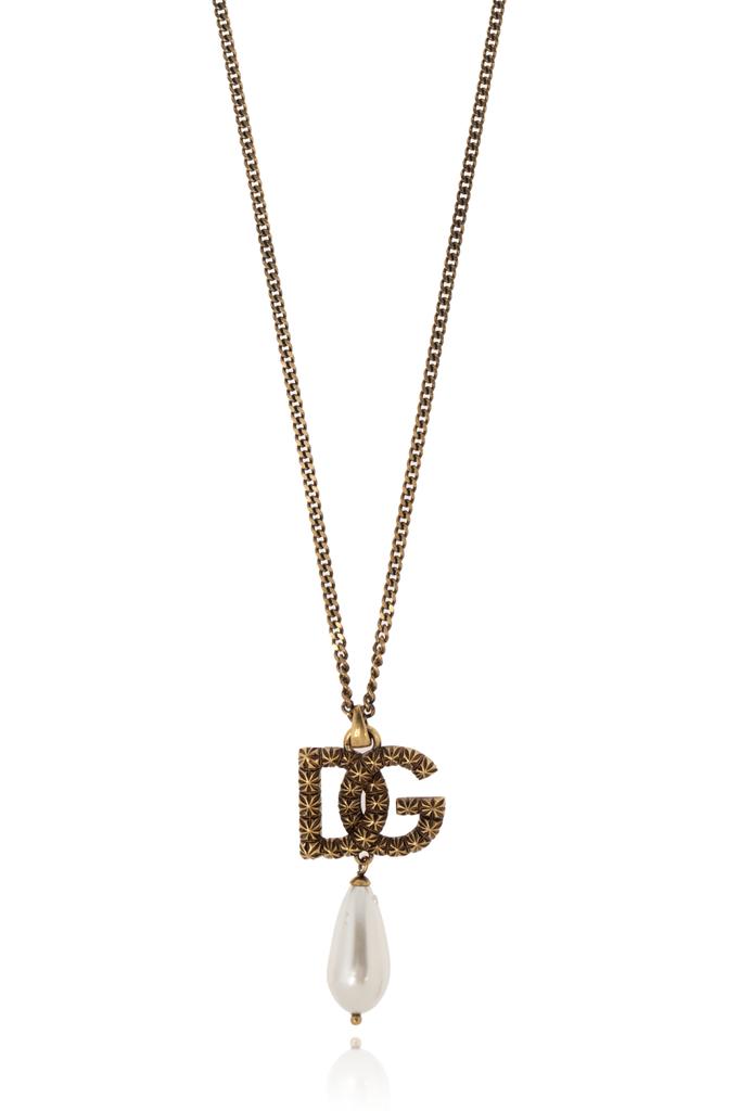 【送料&関税込】Dolce & Gabbana Necklace With Logo-shape 18801201_41231661_600.jpg