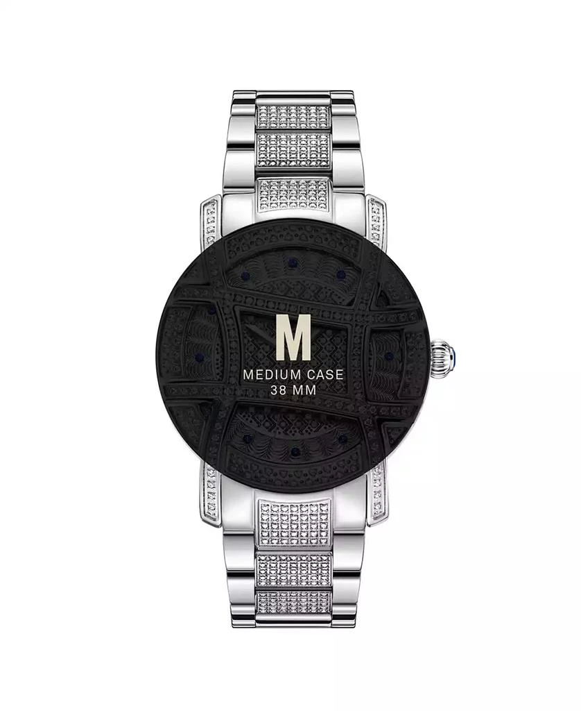 Jbw Women's Olympia Platinum Series Diamond (2 1/2 ct. t.w.) Stainless Steel Watch, 38Mm 5