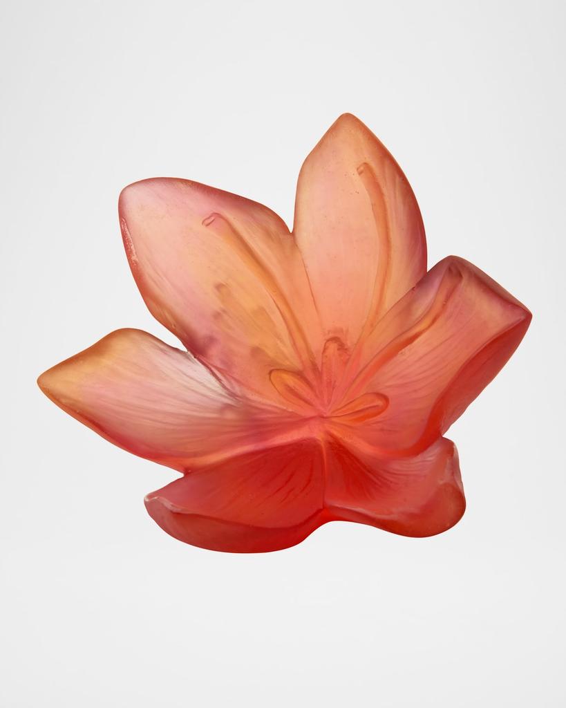 Daum Large Safran Flower