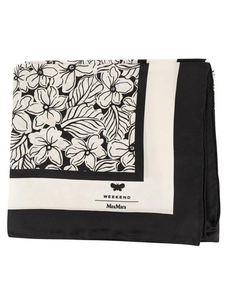 Weekend Max Mara Weekend Max Mara Wkaonesto Floral Square Scarf