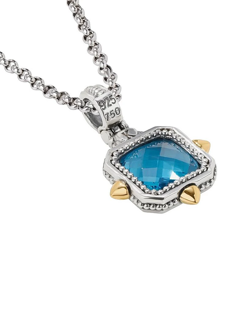 Konstantino Anthos Blue Spinel Pendant 3