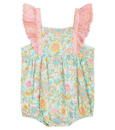 Louise Misha Baby Shalina floral cotton playsuit 1