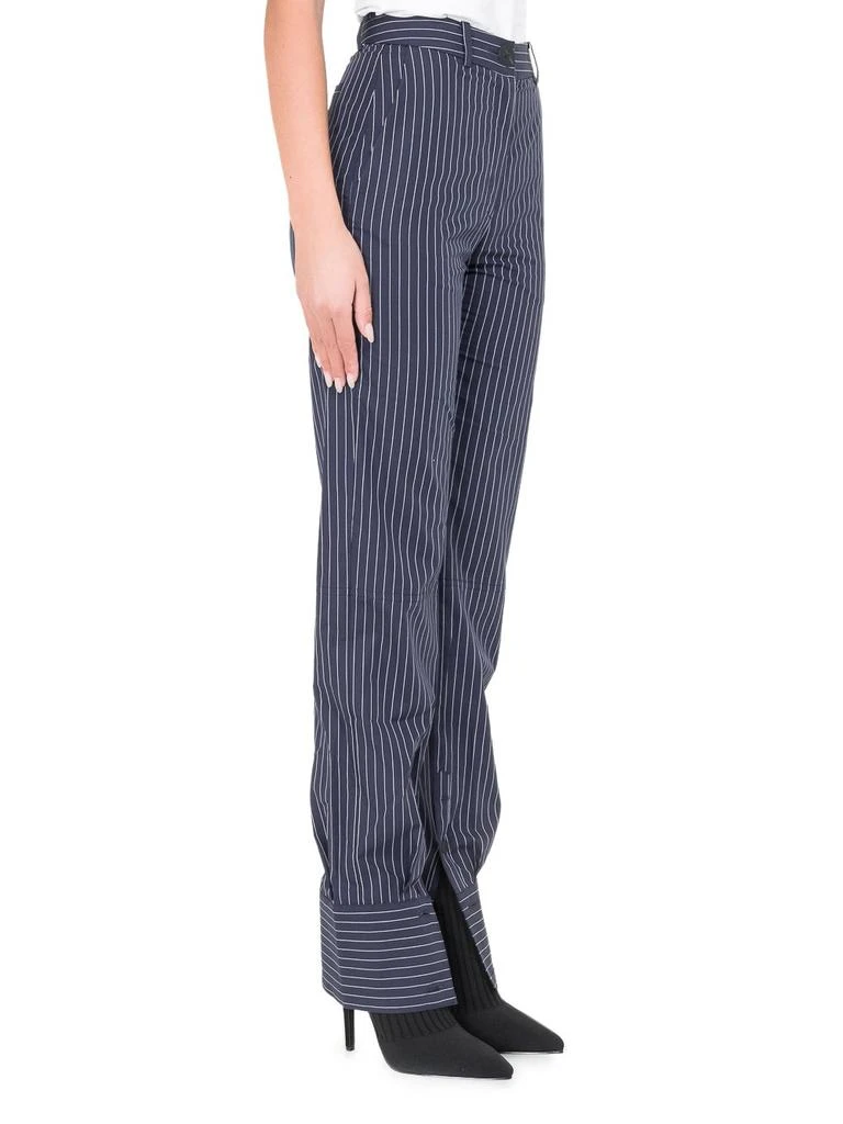 JW Anderson JW Anderson Pinstriped Cuff Hem Trousers 3