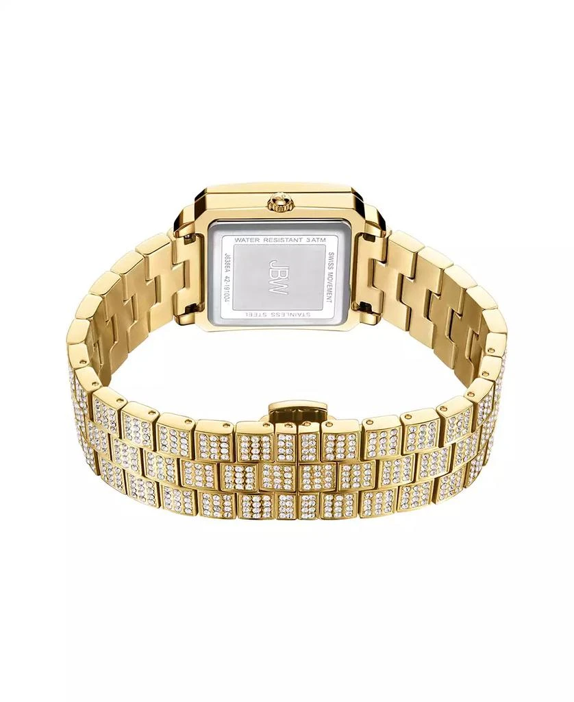Jbw Women's Cristal 18k Gold-plated Stainless Steel Watch, 28mm 3