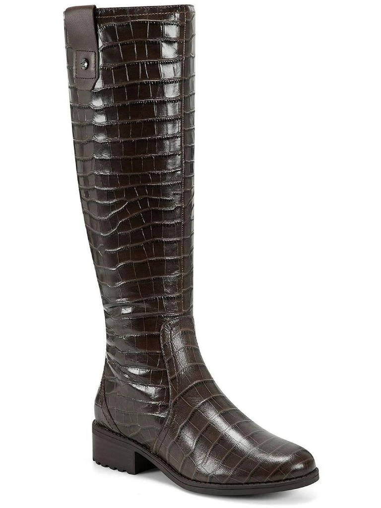 Easy Spirit Rhonda Womens Leather Block heel Knee-High Boots 2