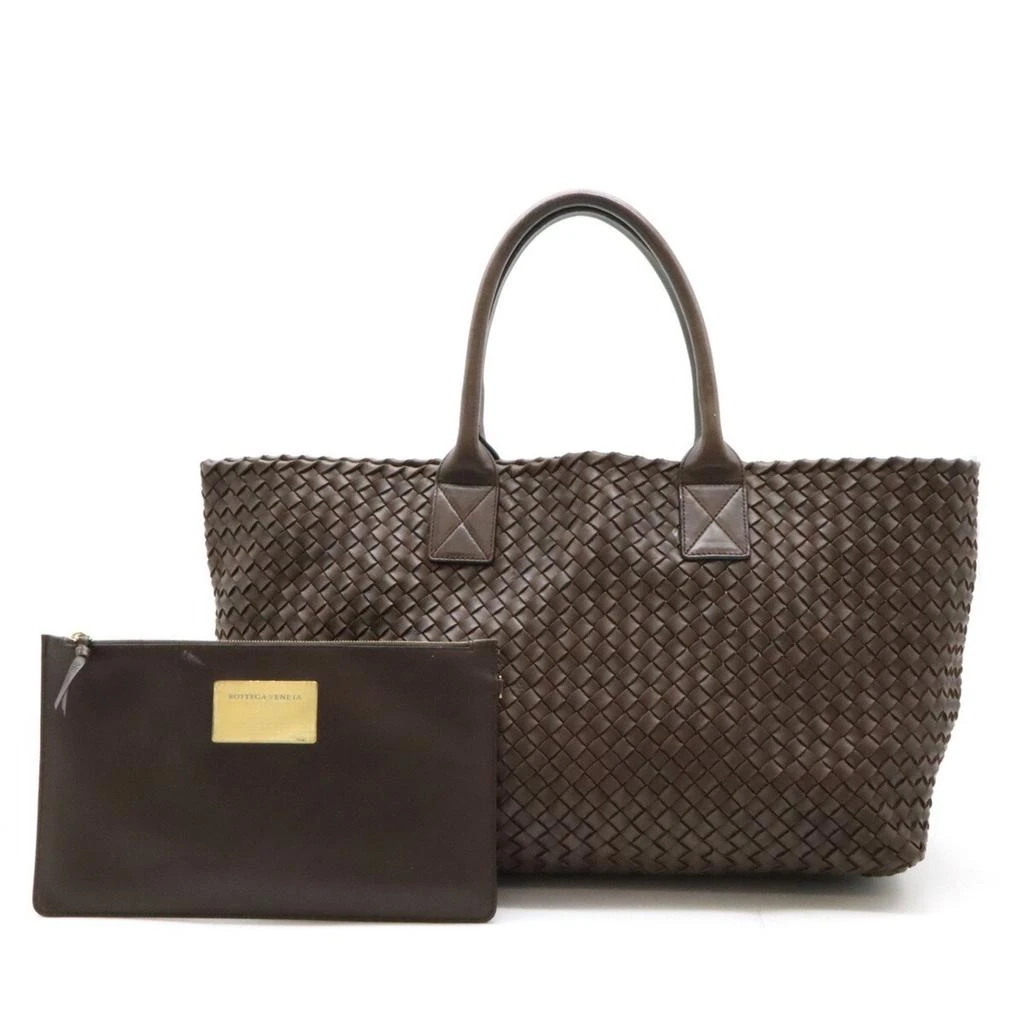 Bottega Veneta Leather Tote Bag (Pre-Owned) 1