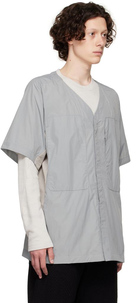 BYBORRE Gray Nylon Shirt