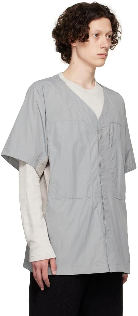 BYBORRE Gray Nylon Shirt 2
