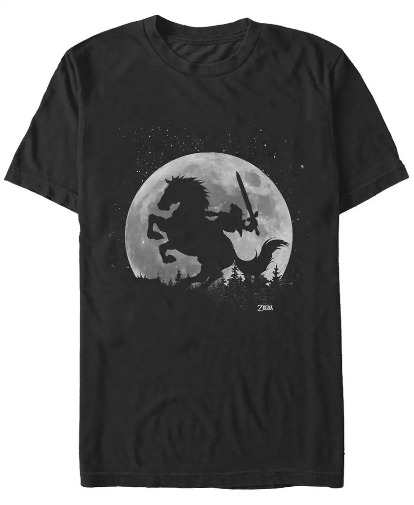 Nintendo Nintendo Men's Legend of Zelda Night Rider Short Sleeve T-Shirt