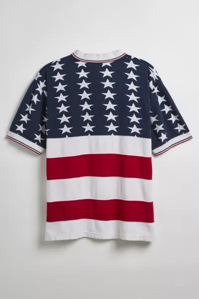 Urban Renewal Vintage Flag Polo Shirt