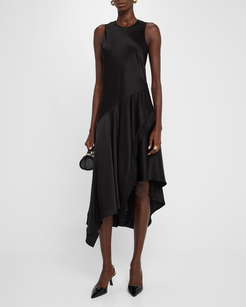 Kobi Halperin Thea Sleeveless High-Low Midi Dress