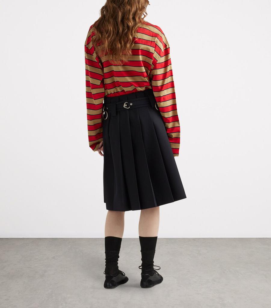 Prada Cotton Striped Long-Sleeve T-Shirt - T-Shirts