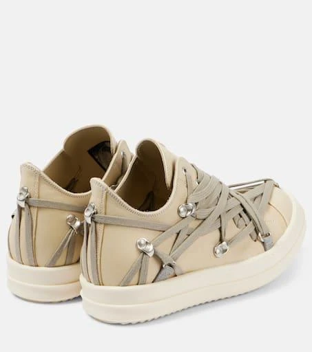 Rick Owens Hollywood Megalace suede sneakers 2