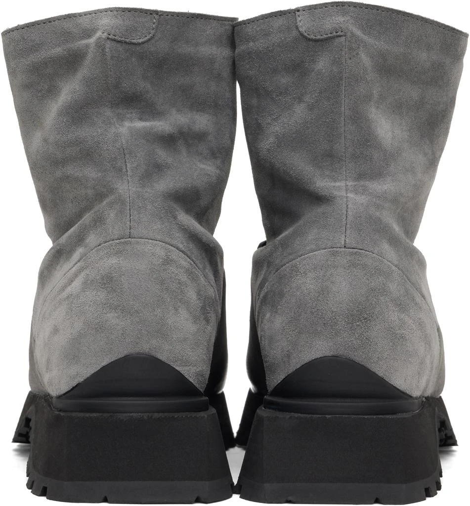 Demon Gray Poyana High Boots 2