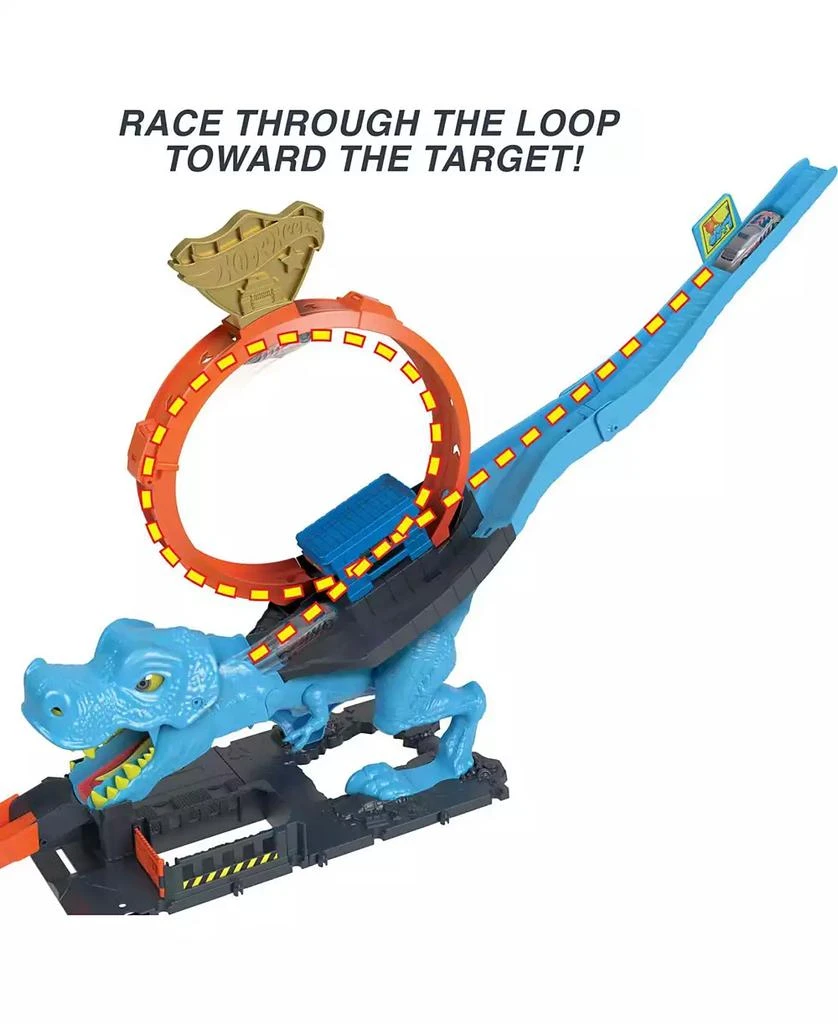 Hot Wheels City T-Rex Chomp Down Playset 3