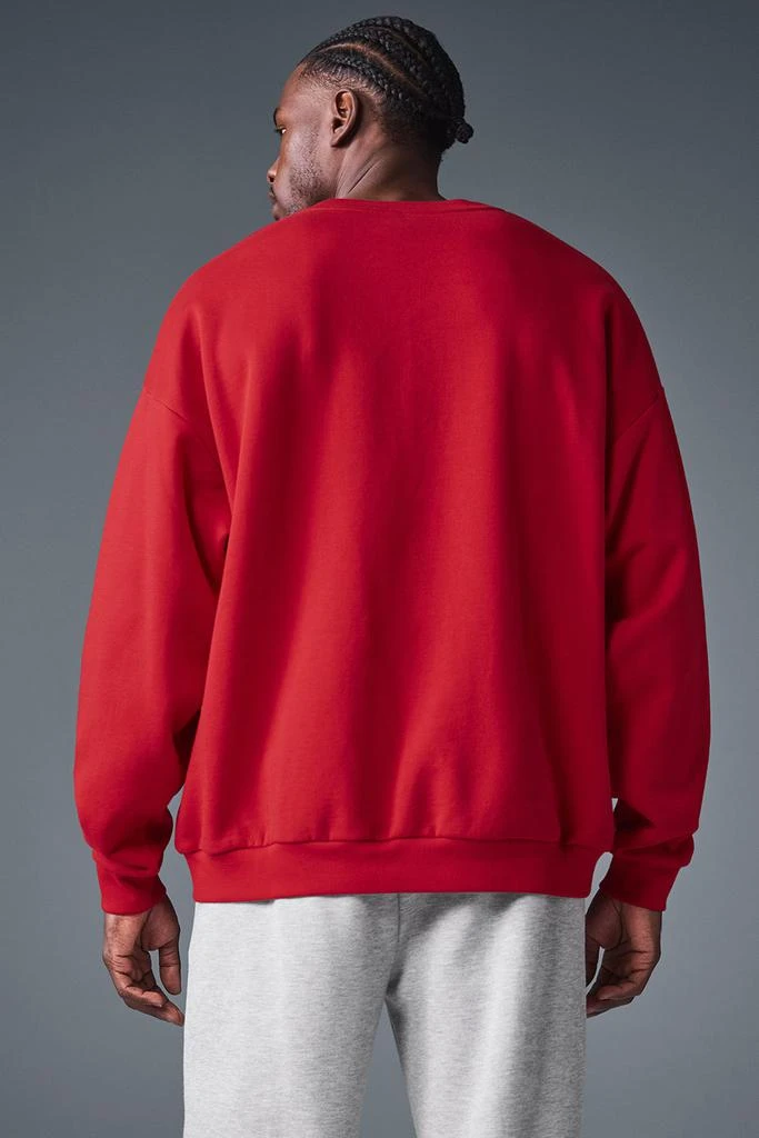 Alo Accolade Crew Neck Pullover - Bold Red 2