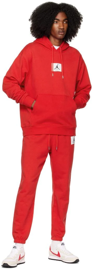 Nike Jordan Red Flight Lounge Pants 4