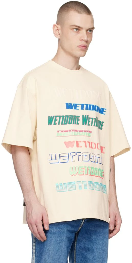 We11done Off-White Printed T-Shirt 2