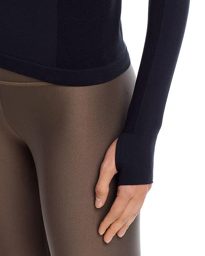 SWEATY BETTY Athlete Seamless Long Sleeve Crew Top 5