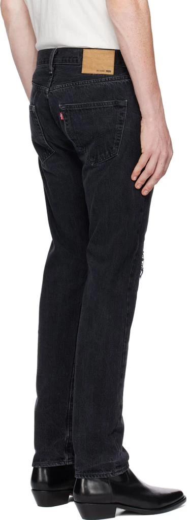 Re/Done Black Sashiko Jeans 3