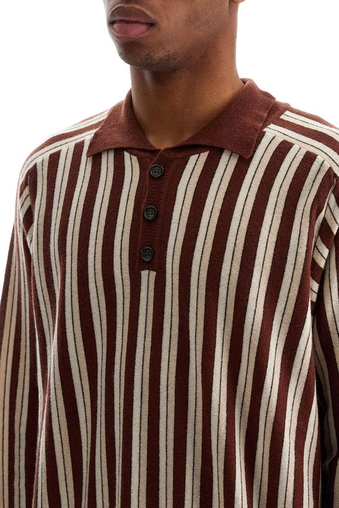 BODE Bode "Hogan Stripe" Polo Shirt 7