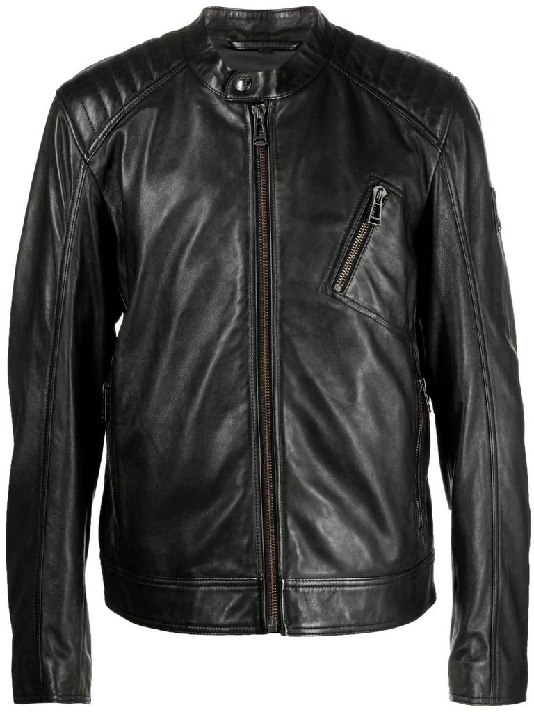 Belstaff Belstaff `V Racer` Leather Jacket