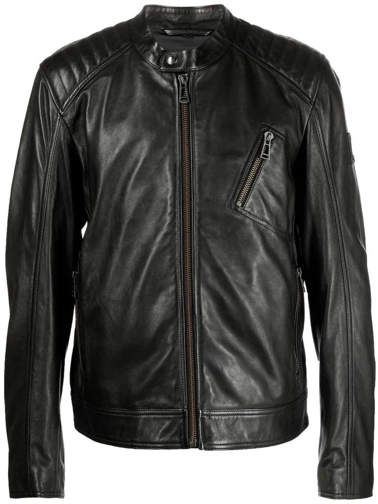 Belstaff Belstaff `V Racer` Leather Jacket 1