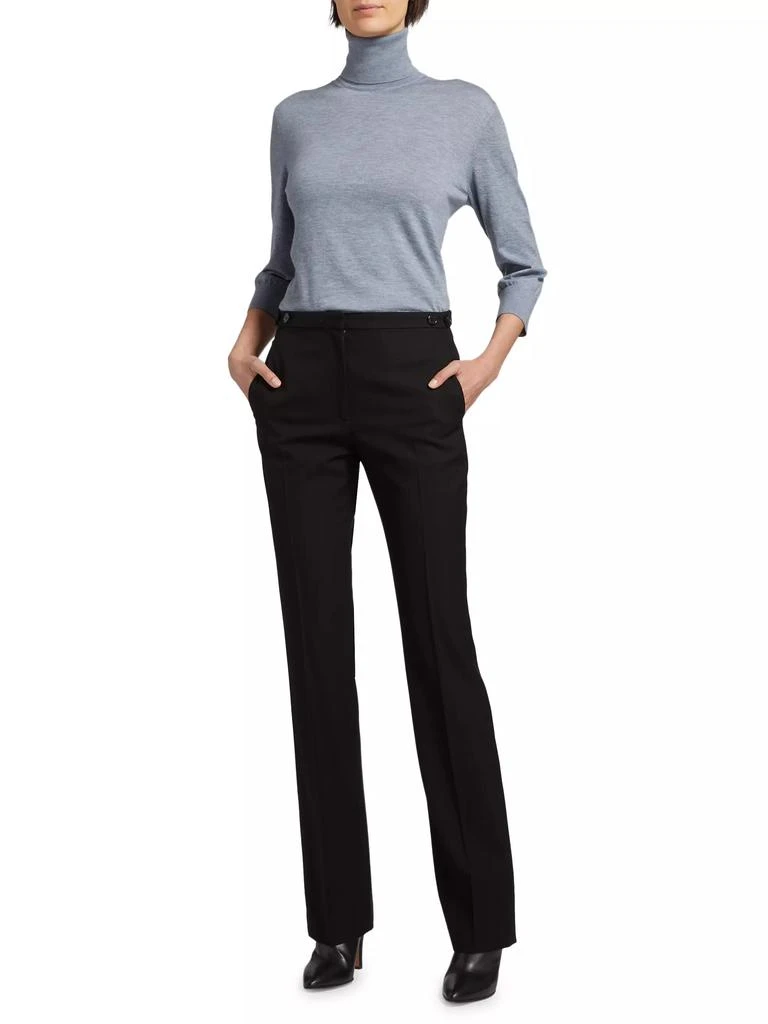 The Row Jesse Wool Straight-Leg Pants 2