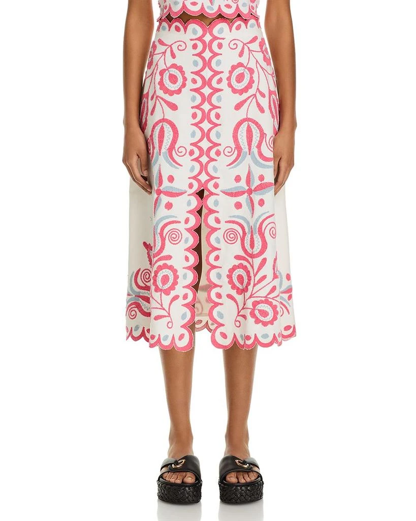 Sea Eevi Embroidered Skirt 1