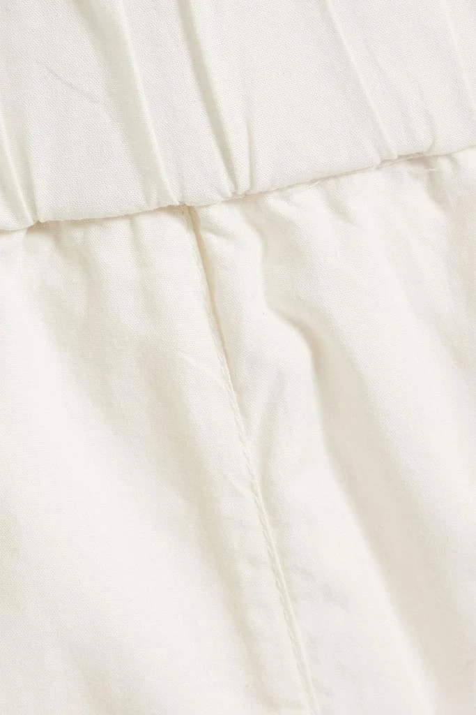 Onia Cotton-poplin shorts 4
