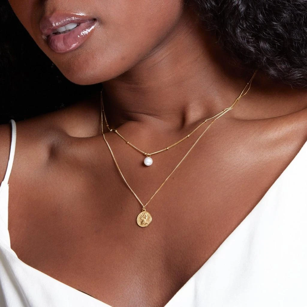 Orelia LUXE LUXE Coin Necklace 2
