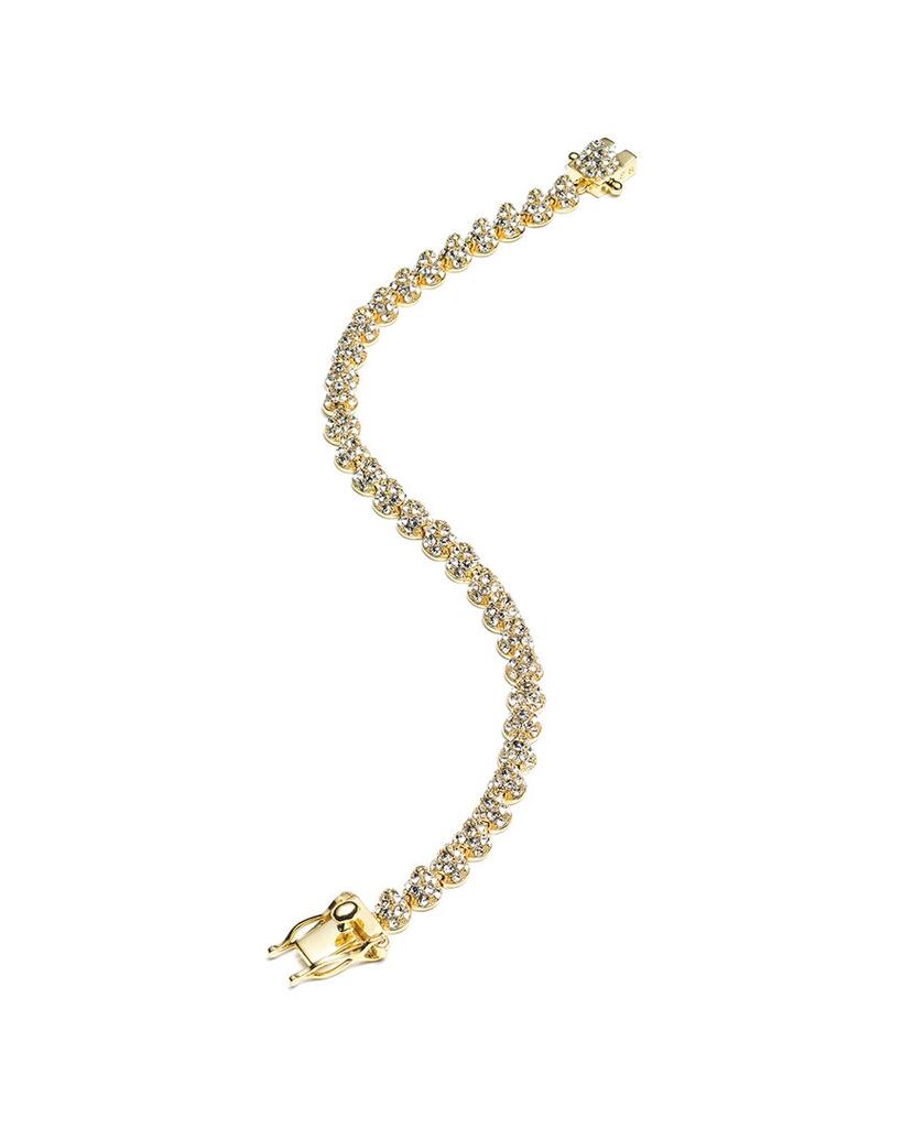 Eddie Borgo 12K CZ Cone Tennis Bracelet