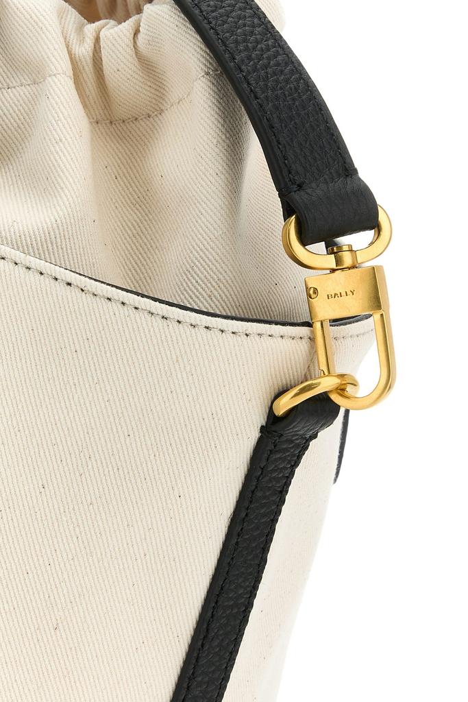 Bally Ivory canvas Bar bucket bag - Tote Bags - BeyondStyle Bally Ivory canvas Bar bucket bag - Tote Bags - BeyondStyle