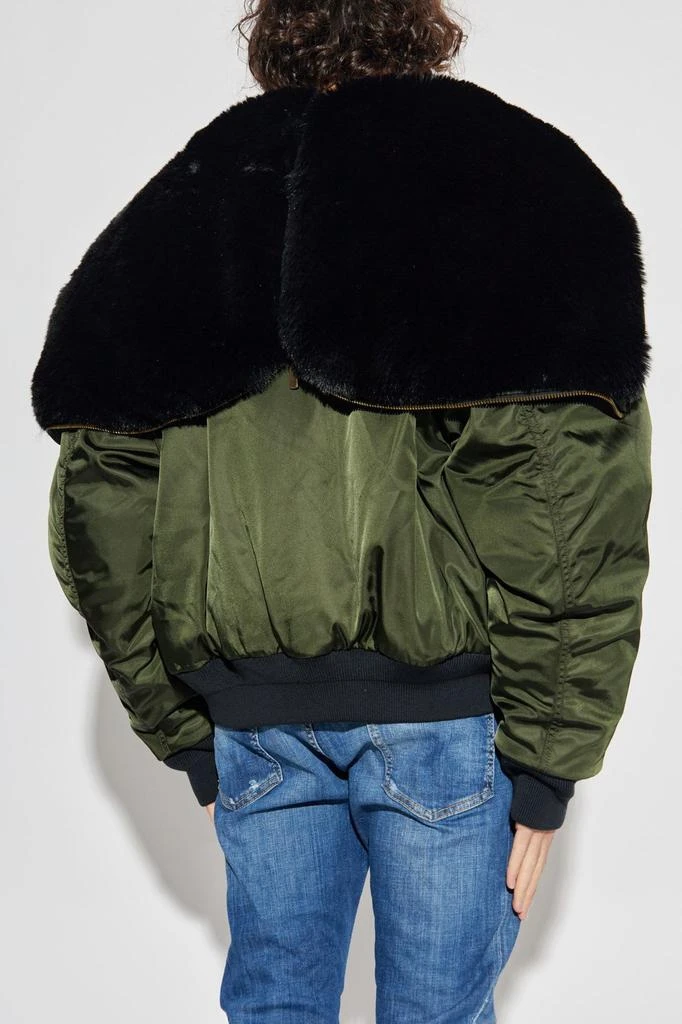 DSQUARED2 Dsquared2 Aviator Hooded Puffer Bomber Jacket 3