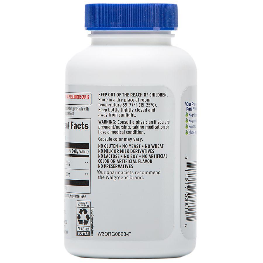 Walgreens Free & Pure Valerian Root Capsules (50 days)