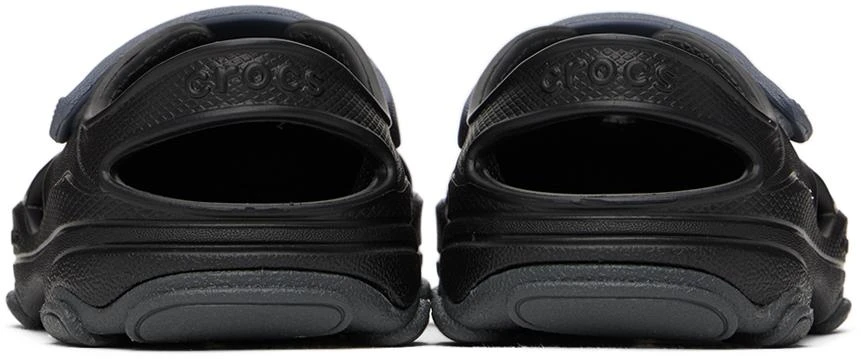 Crocs Kids Black All Terrain Fisherman Clogs 2